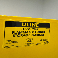 ULINE 90 Gallon Flammable Liquid Storage Cabinet image 1